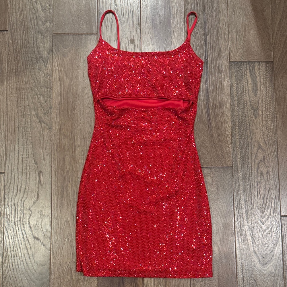 Windsor Sparkling Red Dress